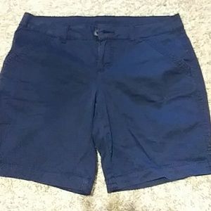 Maurices Dark Navy Blue Dress Shorts size 9/10